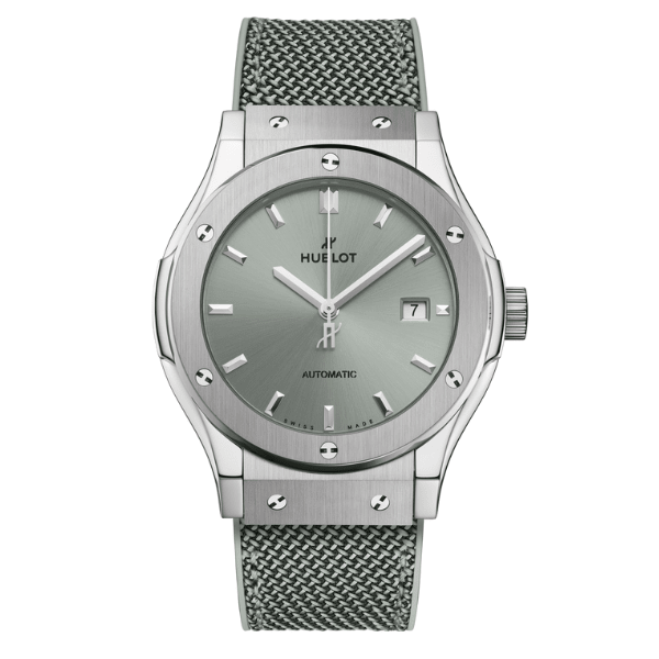 Hublot Classic Fusion Chronograph Titanium Sage Green 45mm - 521.NX.891G.NR
