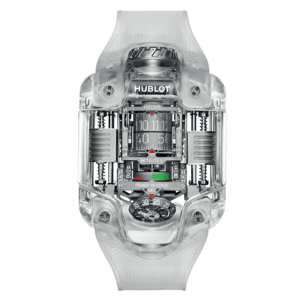 Hublot MP-10 Tourbillon Weight Energy System Sapphire - 910.JX.0001.RT