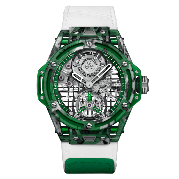 Hublot Big Bang Tourbillon Novak Djokovic Goat Edition Green - 429.QKG.0120.NR.DJO26