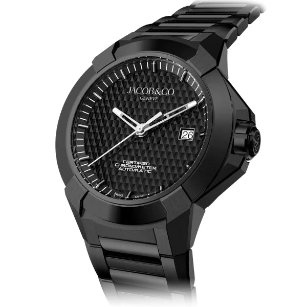 Jacob & Co. Epic X Sport Black Bracelet Strap - EX130.11.AA.AA.B11AA