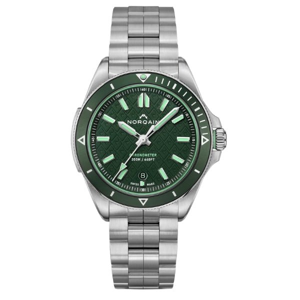 Norqain Adventure Green 40mm Stainless Steel - N1300.08S02.E01.R01