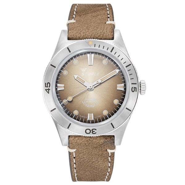 Squale Super-Squale Sunray Brown on Leather - SUPERSSBW.PBW