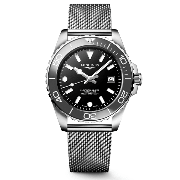 (Pre-Order) Longines Hydroconquest Black Dial 42mm - L3.788.4.70.6