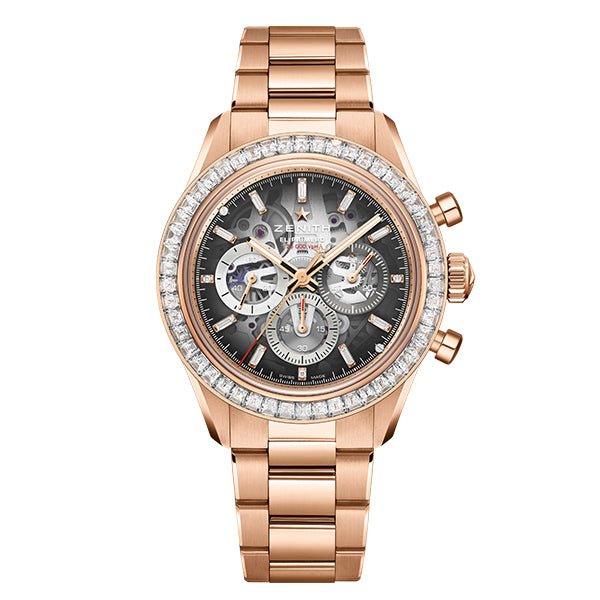 Zenith Chronomaster Sport Skeleton 18K Rose Gold Limited Edition - 22.3130.3600/01.M3100