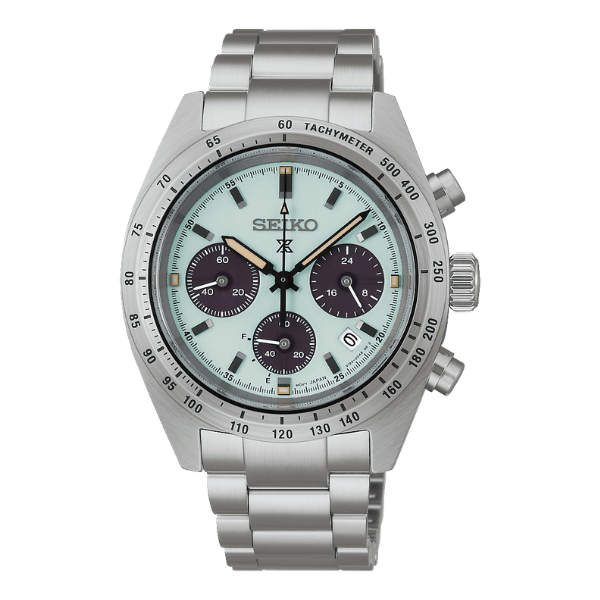 Seiko Prospex Speedtimer Solar Chronograph Green Dial - SSC965