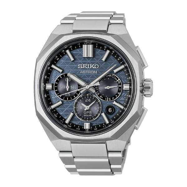 Seiko Astron GPS Solar Chronograph Blue - HAB001