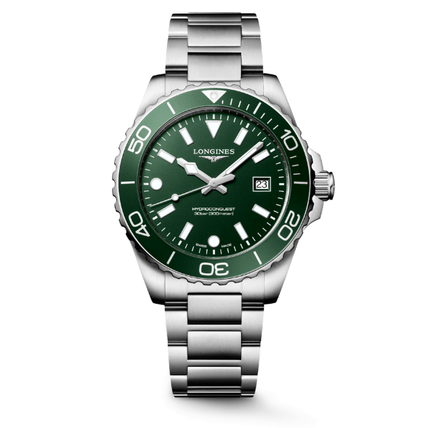 Longines Hydroconquest Green Dial 42mm - L3.769.4.06.6