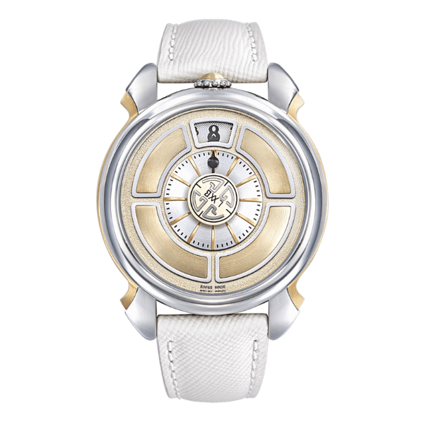 Gaga Laboratorio Labormatic Champagne Leather 42mm - LMCH-001.L05