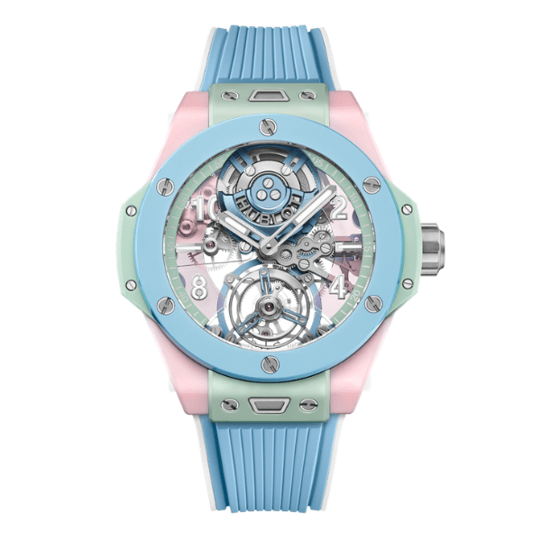 Hublot Big Bang Summer Multi-Colored Ceramic Automatic Tourbillon 44mm - 429.ERG.6610.RX