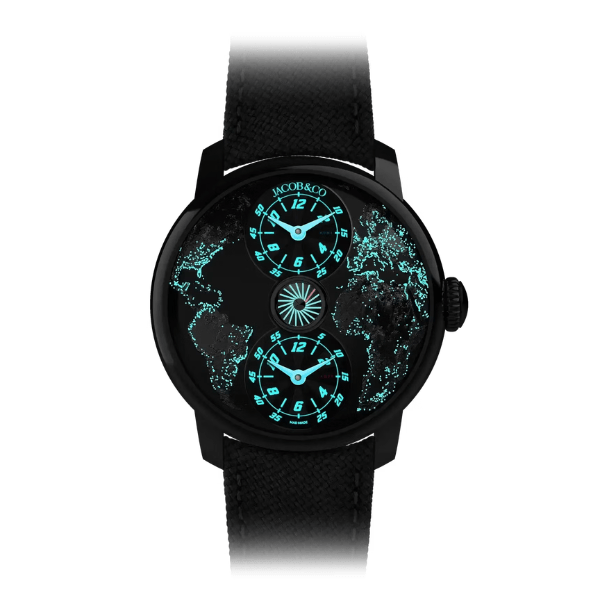 Jacob & Co. The World Is Yours Dual Time MAD Paris - DT100.11.AA.AA.ABTAA