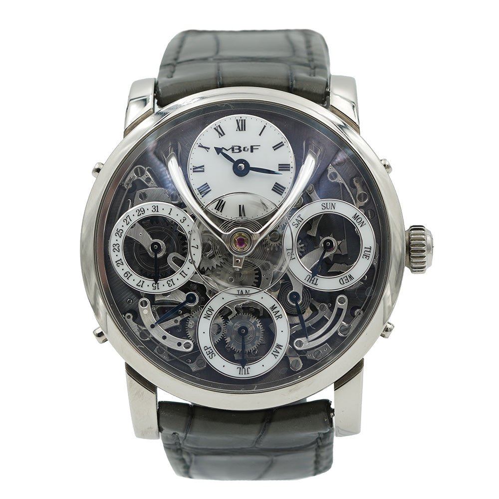 MB&F Legacy Machine Perpetual Calendar 03WLB Limited Edition B&P 2019