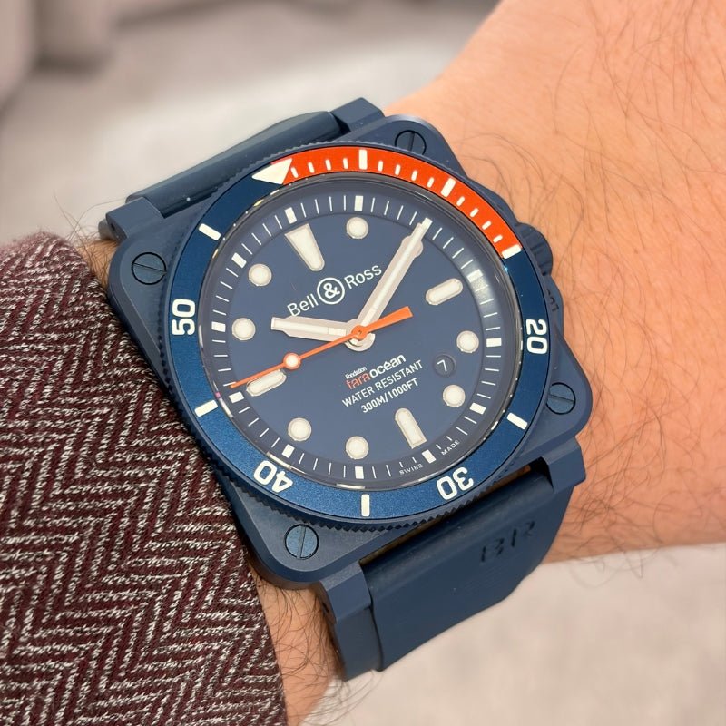 SOLD - Bell & Ross BR03 Tara Diver Limited Edition Box & Book