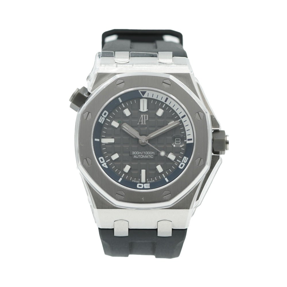 Audemars Piguet Royal Oak Offshore 15720ST.OO.A009CA.01 SS 42mm Gray Dial B&P