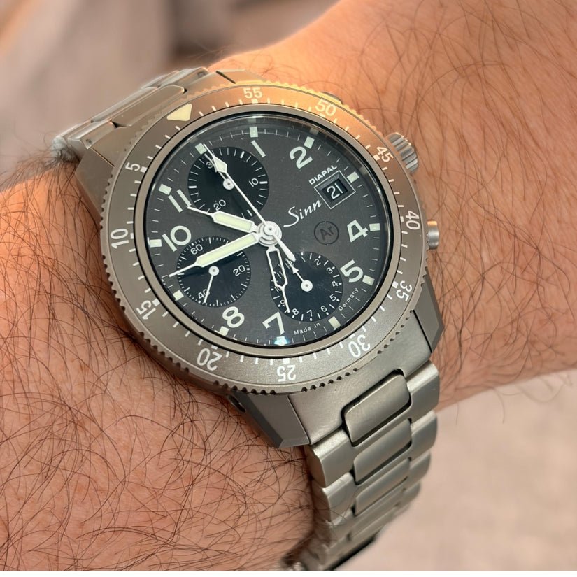 Sinn 103.708 Chronograph GMT Titanium B&P 2023