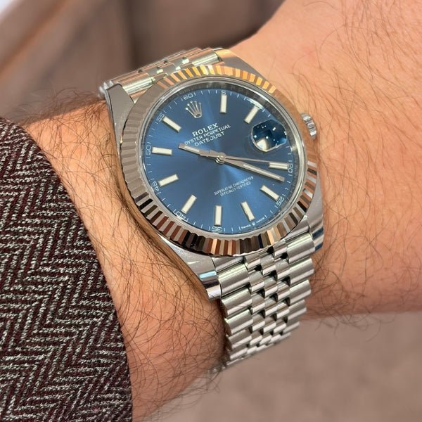 Rolex Datejust 41 126334 Blue Dial B&P 2020