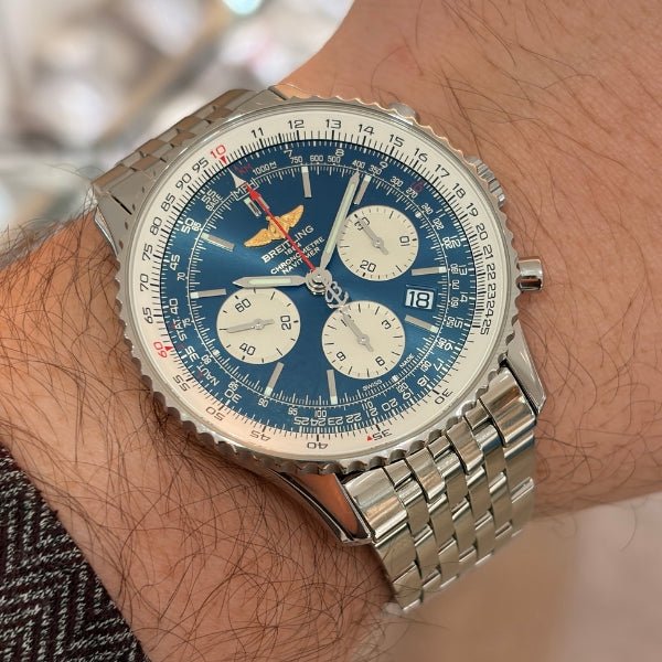 Breitling Navitimer 43mm Honor Flight Blue Dial B&P 2024