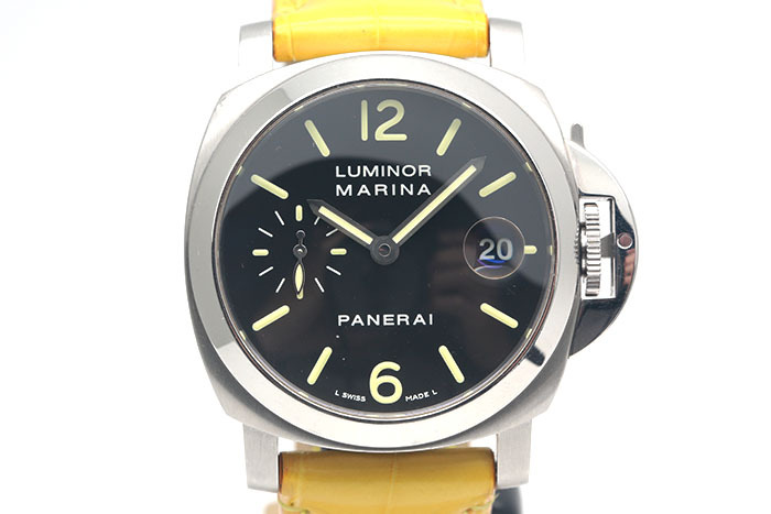 Panerai 沛納海 Luminor Pam048 自動上鍊日期顯示 附原廠摺疊扣 台灣保單 40mm