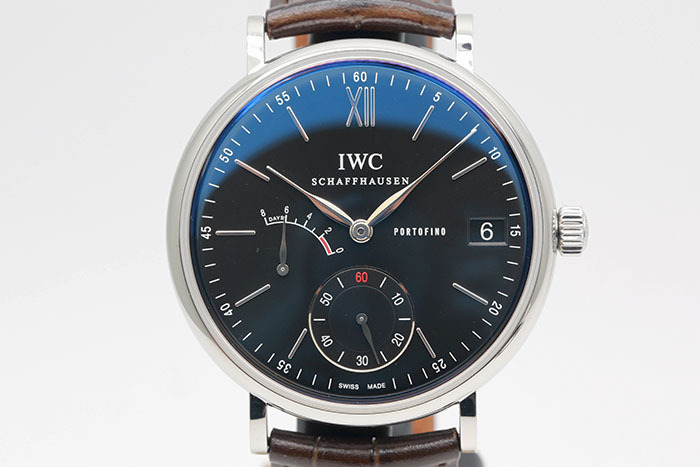 IWC 萬國錶 PORTOFINO系列 IW510102 柏濤菲諾手動上鏈八日動力儲存腕錶 45mm