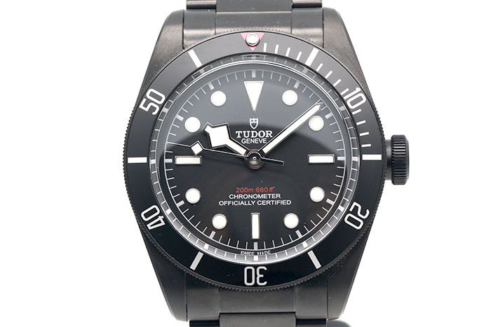Tudor 帝舵 BLACK BAY 79230DK 鋼製黑色PVD處理 黑色面盤夜光時標 自動上鍊 2018.11盒單齊全 41mm