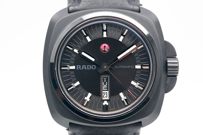 RADO 雷達 HyperChrome皓星系列1616 01.764.0171.3.115 黑色陶瓷錶殼 星期日期顯示自動上鍊 46mm