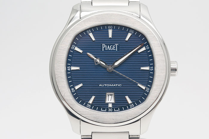 Piaget 伯爵 Polo系列  G0A41002 藍色面盤 1110P自動上鍊 2017.11台灣保單 42mm
