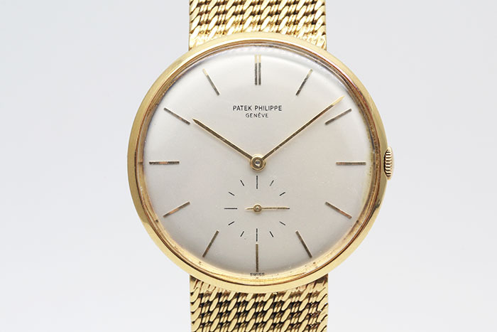 Patek Philippe  百達翡麗 Calatrava系列 3516 18k黃金 1960年代古董錶保存良好 Cal. 23-300手動上鍊機芯日內瓦印記 34mm